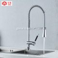  spring faucet black Chrome pull-out sprayer kitchen flexible sink kitchen faucet Manufactory